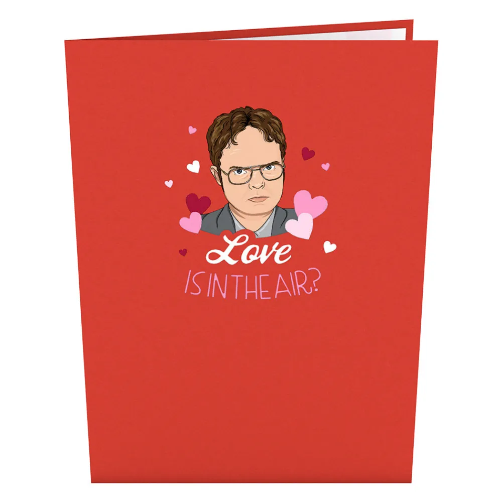 Lovepop Valentine'S Day 2/14|The Office|The Office Love Is In The Air Pop-Up Card