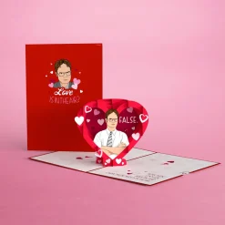 Lovepop Valentine'S Day 2/14|The Office|The Office Love Is In The Air Pop-Up Card