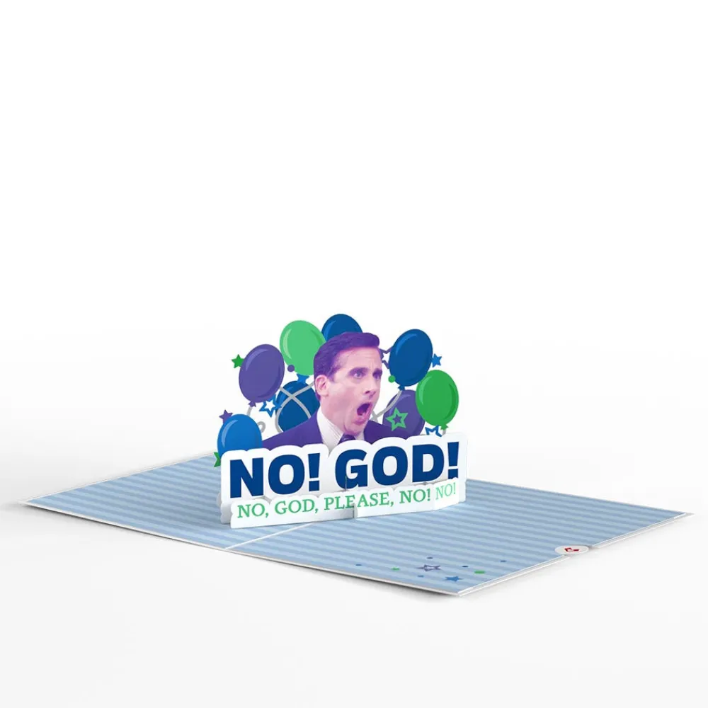 Lovepop Birthday|The Office|The Office No! God! Birthday Pop-Up Card