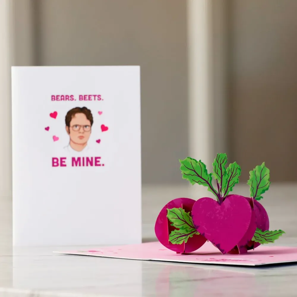 Lovepop Valentine'S Day 2/14|Him|The Office No One Beets You Valentine Pop-Up Card