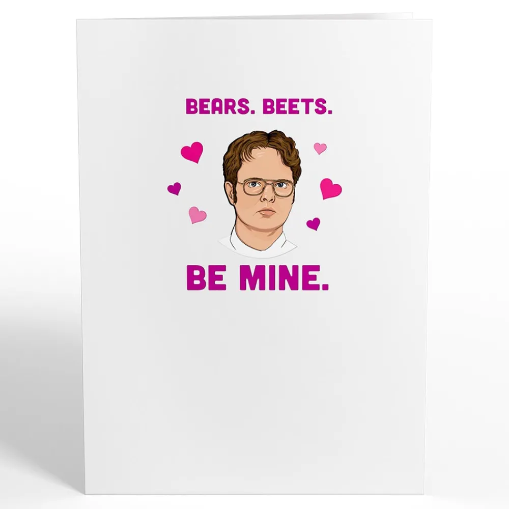 Lovepop Valentine'S Day 2/14|Him|The Office No One Beets You Valentine Pop-Up Card