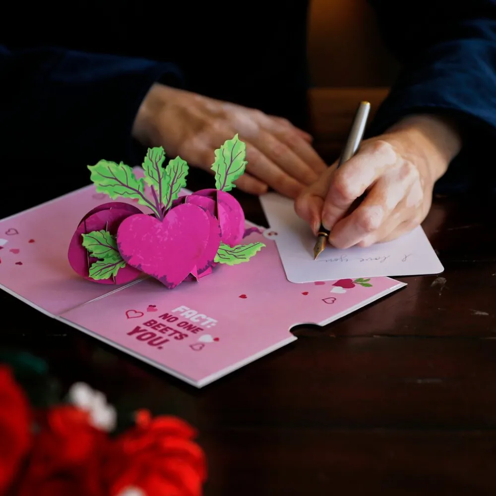 Lovepop Valentine'S Day 2/14|Him|The Office No One Beets You Valentine Pop-Up Card