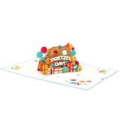 Lovepop Birthday|The Office|The Office Pretzel Day Birthday Pop-Up Card