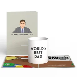 Lovepop Father'S Day 6/15|Dad|The Office World’s Best Dad Pop-Up Card