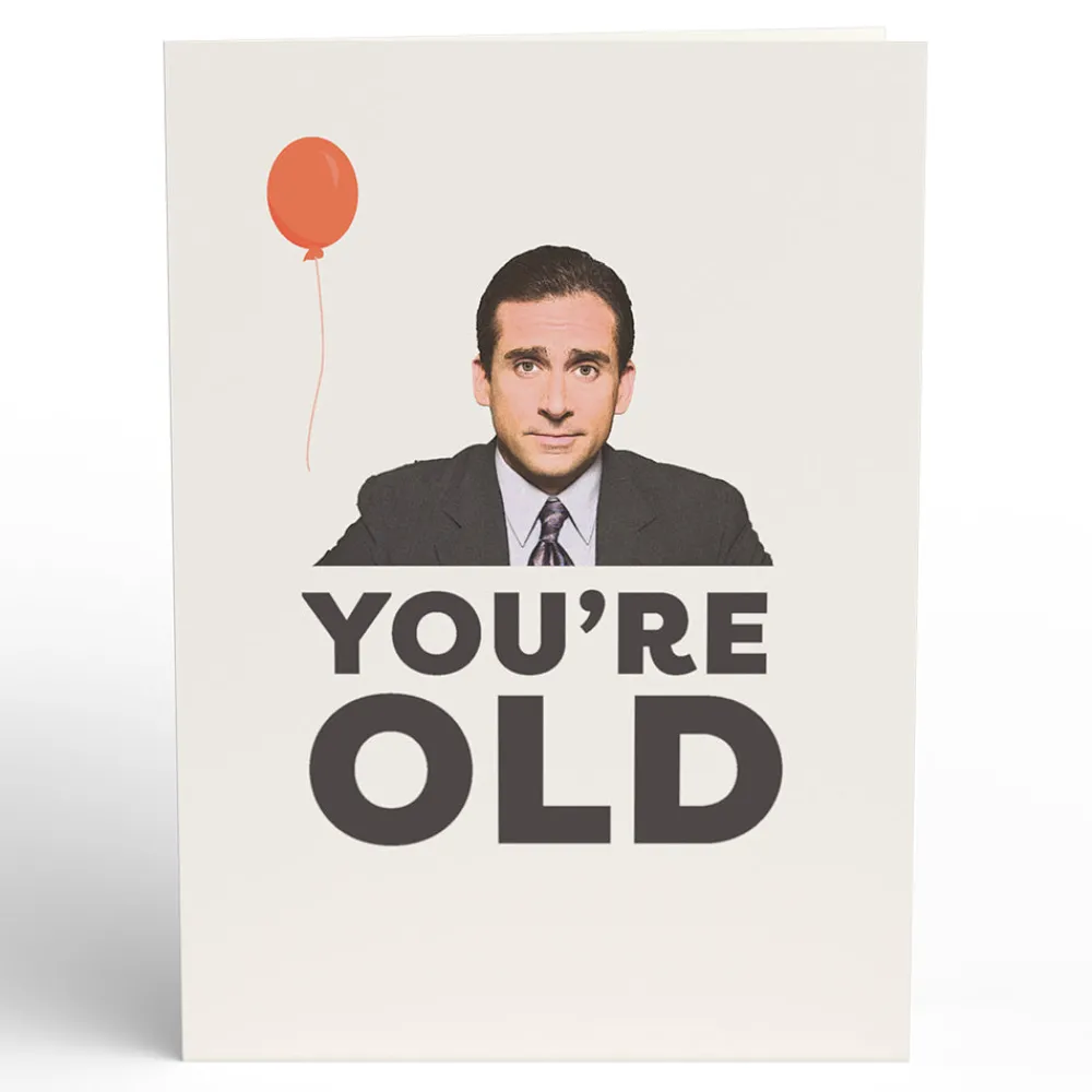 Lovepop Birthday|Him|The Office You're Old Birthday Pop-Up Card