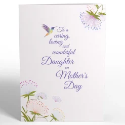 Lovepop Greeting Cards|Mother'S Day 5/11|To My Daughter Mother’s Day Hummingbird Pop-Up Card