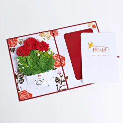 Lovepop Pop-Up Bouquets|Anniversary|To My Love Card with Mini Bouquet