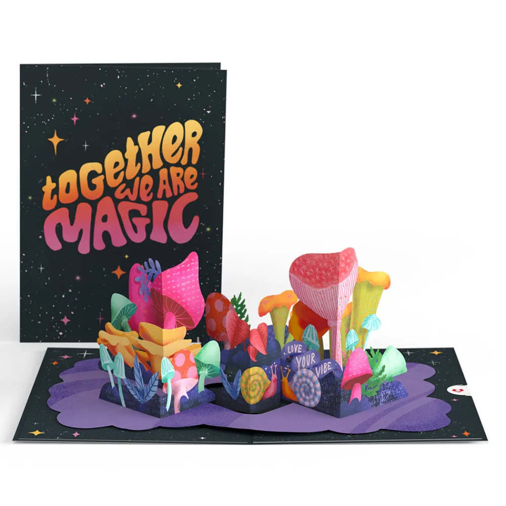 Lovepop Greeting Cards|Anniversary|Together We are Magic Mushrooms Pop-Up Card