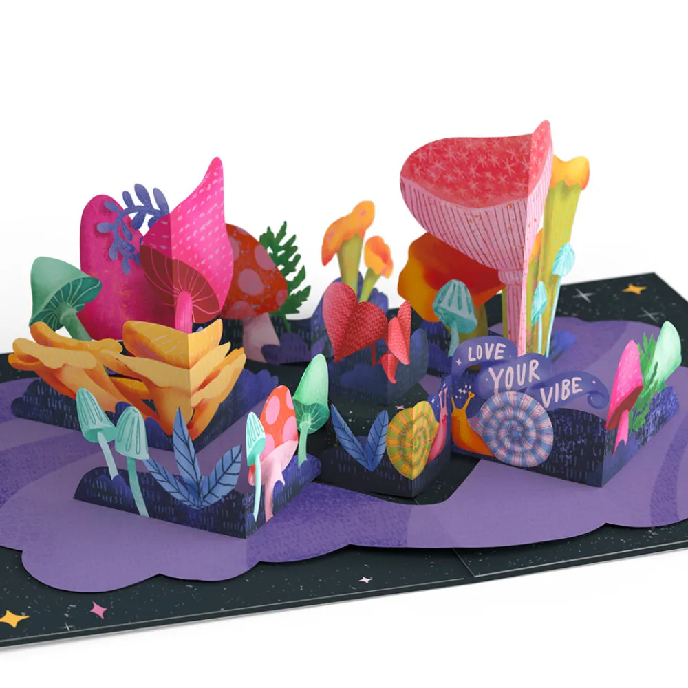Lovepop Greeting Cards|Anniversary|Together We are Magic Mushrooms Pop-Up Card