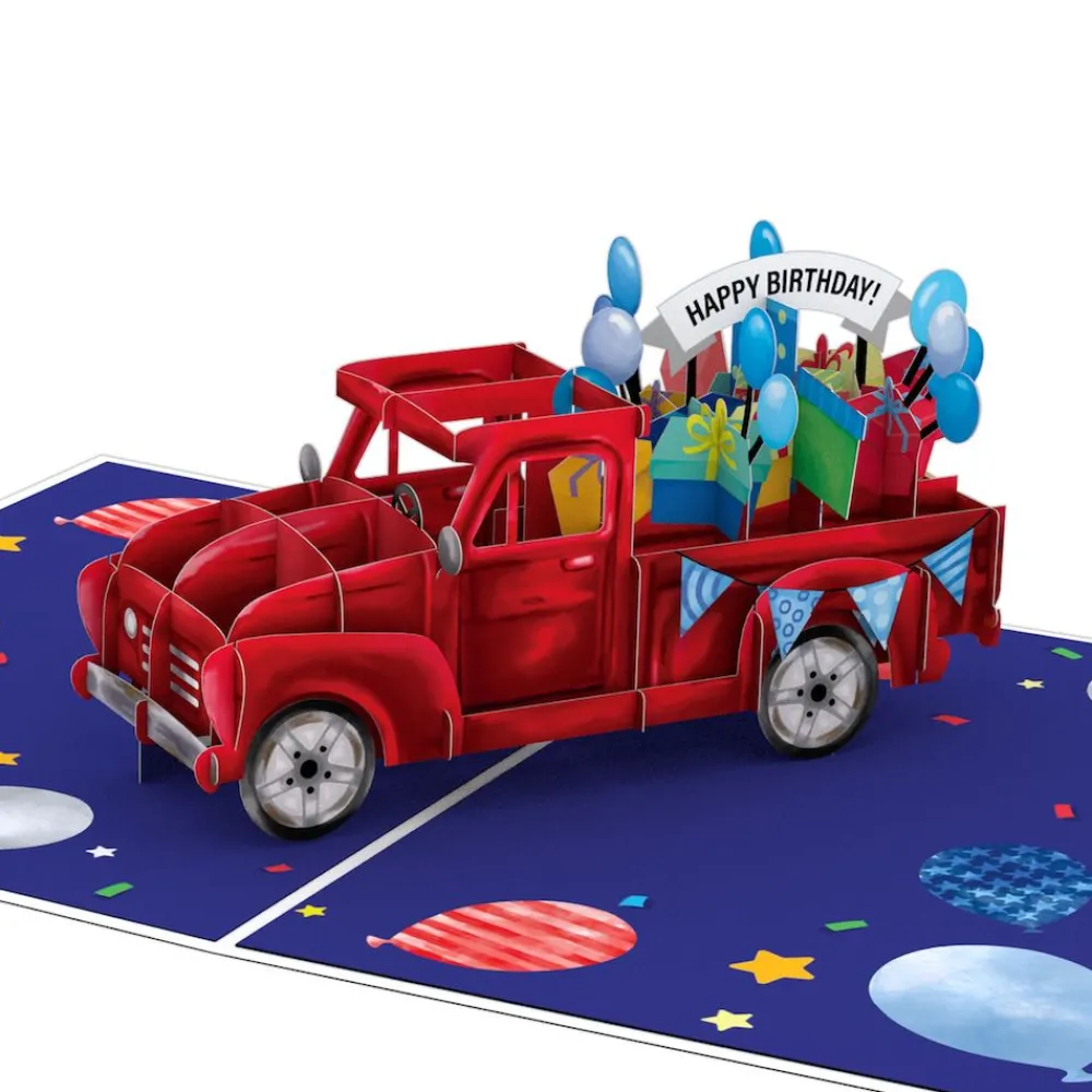 Lovepop Greeting Cards|Birthday|Truckloads of Birthday Wishes Pop-Up Card