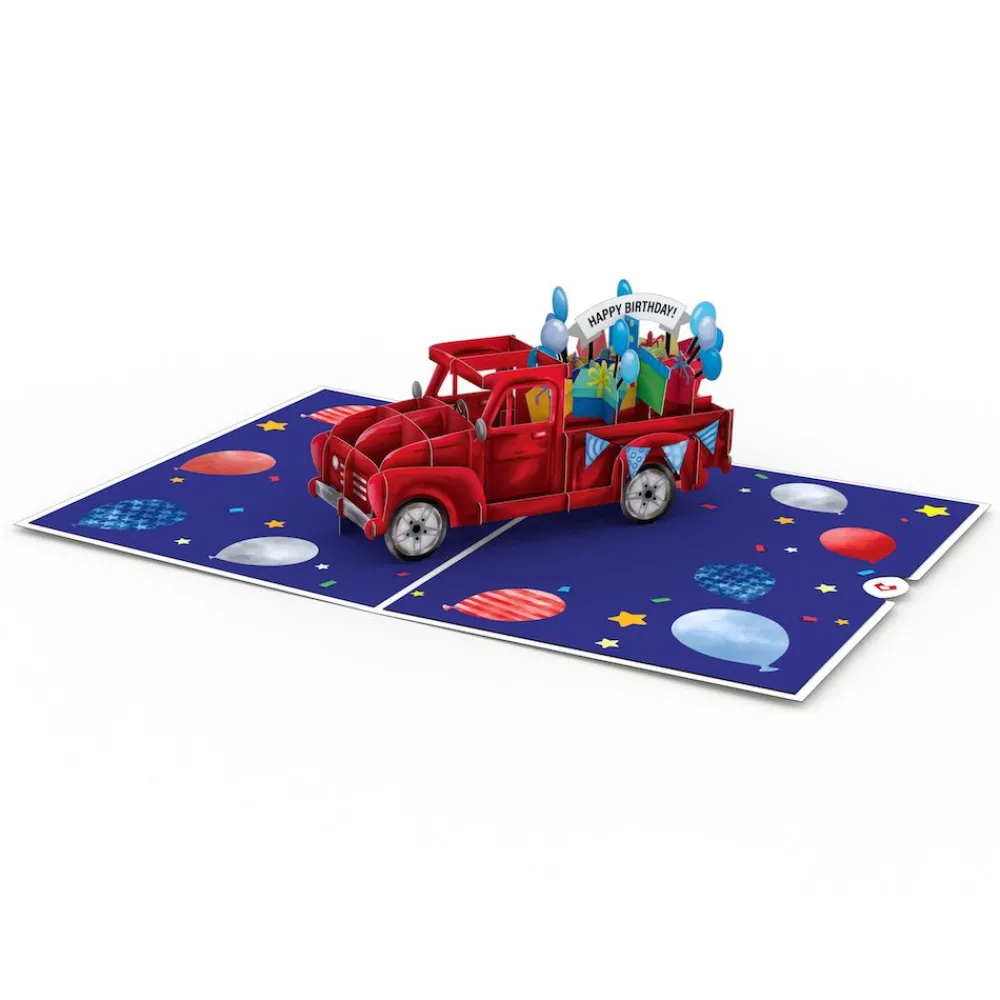 Lovepop Greeting Cards|Birthday|Truckloads of Birthday Wishes Pop-Up Card