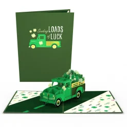 Lovepop St. Patrick'S Day 3/17|Truckloads of Luck Pop-Up Card