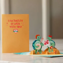 Lovepop Greeting Cards|Anniversary|Turtley in Love Pop-Up Card