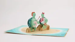 Lovepop Greeting Cards|Anniversary|Turtley in Love Pop-Up Card
