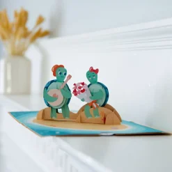 Lovepop Greeting Cards|Anniversary|Turtley in Love Pop-Up Card