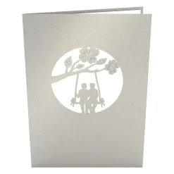 Lovepop Valentine'S Day 2/14|Him|Two Guys on a Swing Pop-Up Card