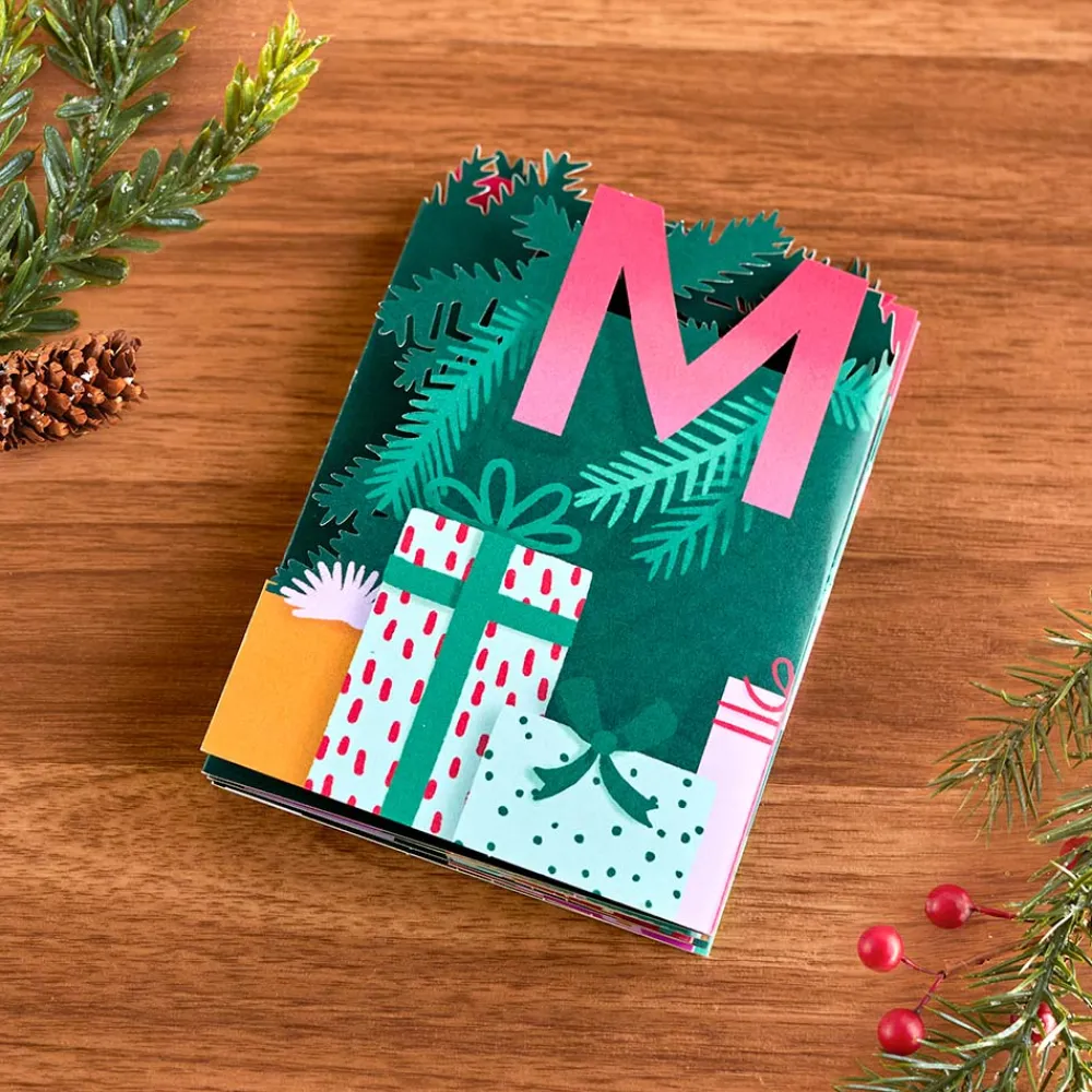 Lovepop Christmas 12/25|Under the Tree Merry Christmas Loooooong Card™ (Expands to 2 feet)