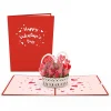 Lovepop Valentine'S Day 2/14|Her|Valentine's Day Basket Pop-Up Card
