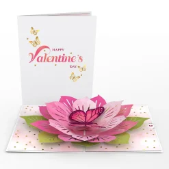 Lovepop Greeting Cards|Valentine'S Day 2/14|Valentine’s Day Butterfly Pop-Up Card