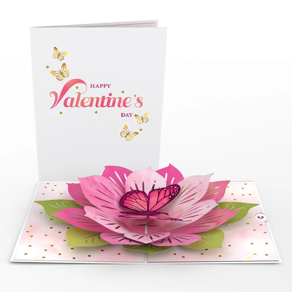 Lovepop Greeting Cards|Valentine'S Day 2/14|Valentine’s Day Butterfly Pop-Up Card