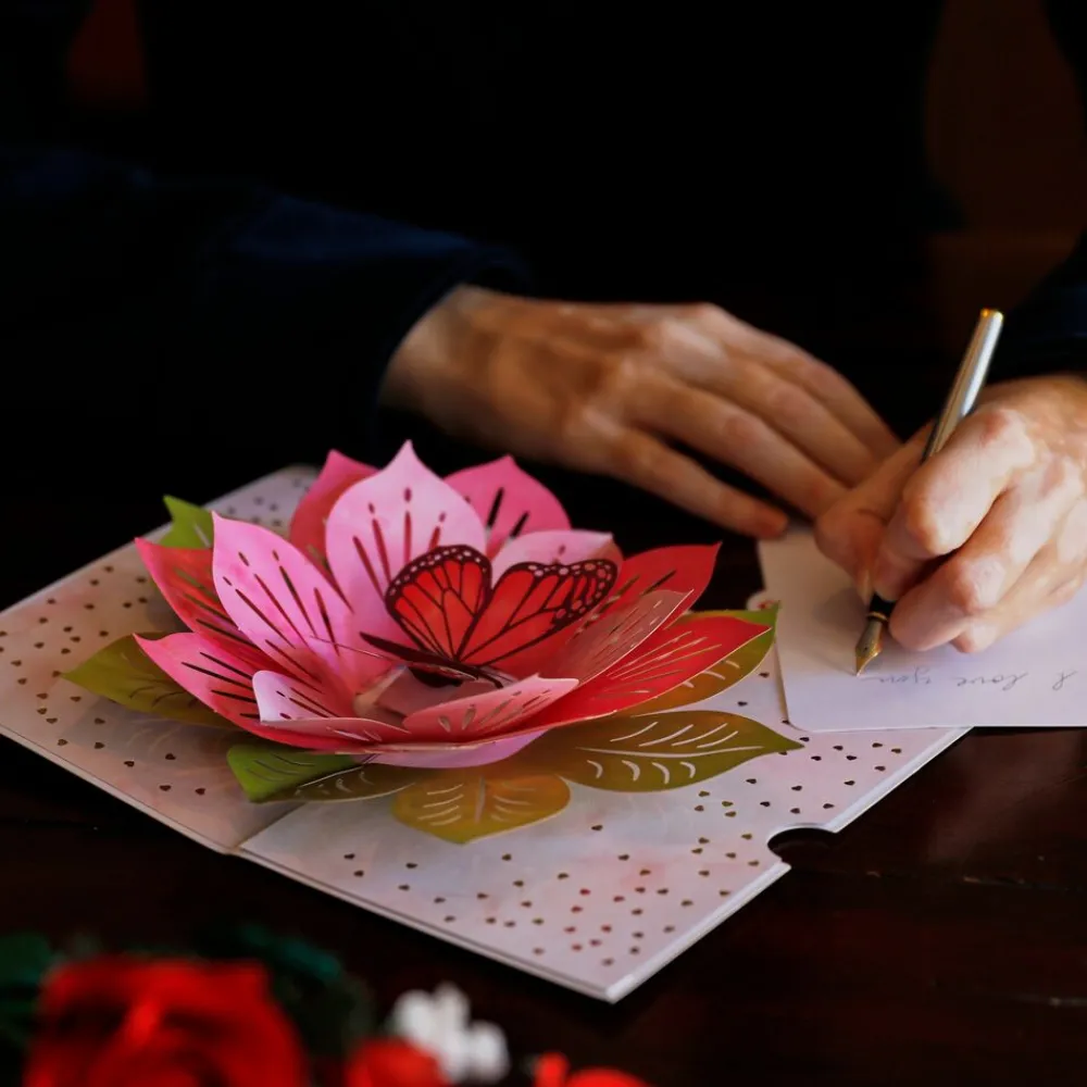 Lovepop Greeting Cards|Valentine'S Day 2/14|Valentine’s Day Butterfly Pop-Up Card