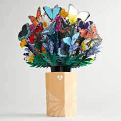 Lovepop Pop-Up Bouquets|Card & Gift Bundles|Valentine's Day Butterfly Bundle