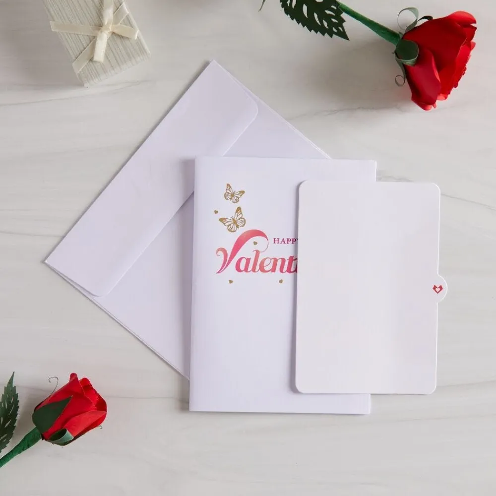 Lovepop Pop-Up Bouquets|Card & Gift Bundles|Valentine's Day Butterfly Bundle