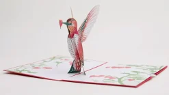 Lovepop Valentine'S Day 2/14|Her|Valentine’s Day Hummingbird Pop-Up Card