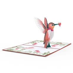 Lovepop Valentine'S Day 2/14|Her|Valentine’s Day Hummingbird Pop-Up Card