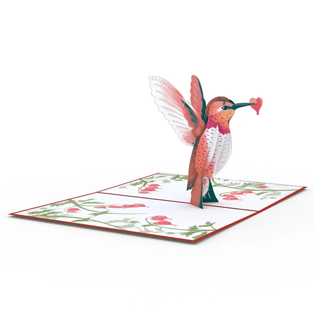 Lovepop Valentine'S Day 2/14|Her|Valentine’s Day Hummingbird Pop-Up Card
