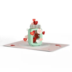 Lovepop Greeting Cards|Valentine'S Day 2/14|Valentine's Day Love Jar Pop-Up Card