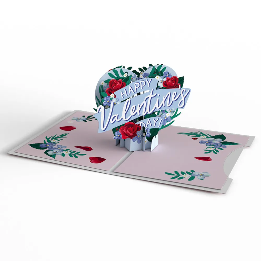 Lovepop Valentine'S Day 2/14|Her|Valentine's Day Roses 4-in-1 Nesting Card