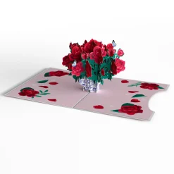 Lovepop Valentine'S Day 2/14|Her|Valentine's Day Roses 4-in-1 Nesting Card