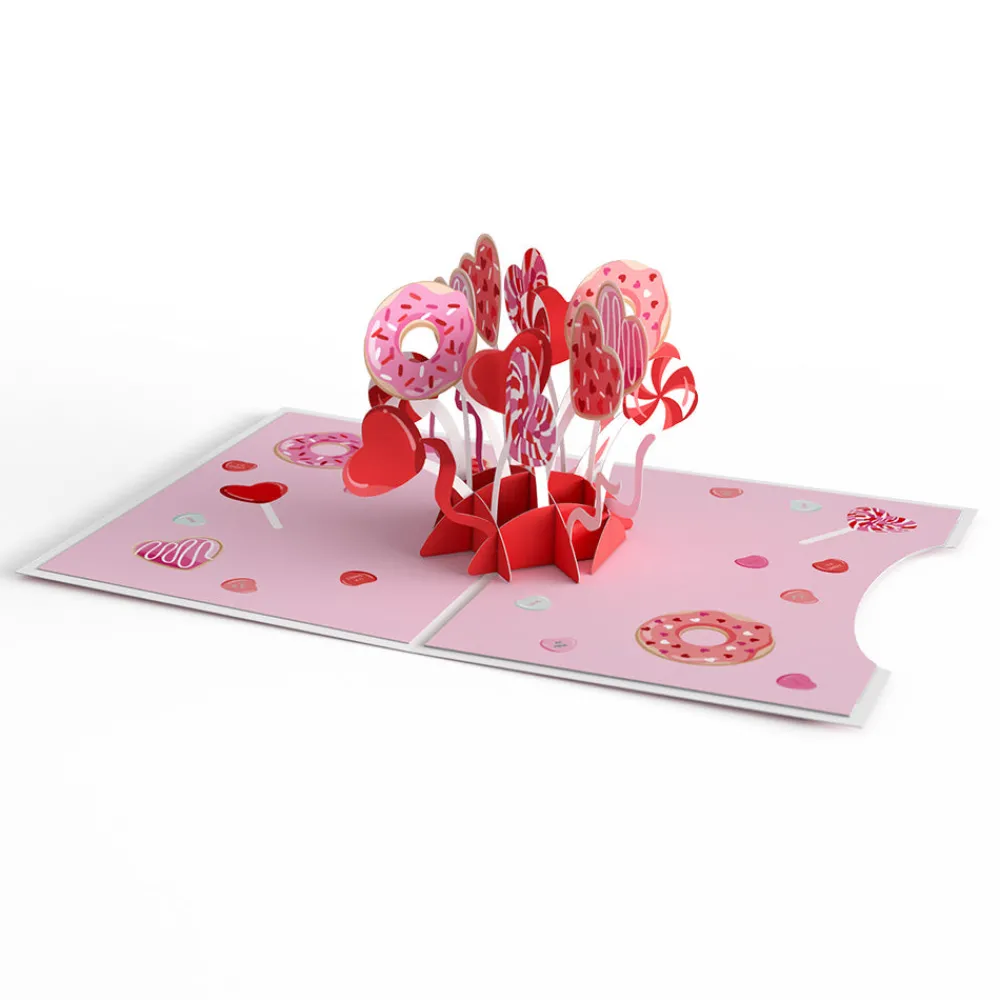 Lovepop Valentine'S Day 2/14|Her|Valentine's Day Roses 4-in-1 Nesting Card
