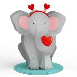 Lovepop Valentine'S Day 2/14|Kids|Valentine’s Day Safari Assorted Cards Kids Classroom 24-Pack