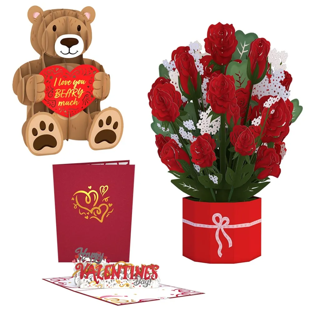 Lovepop Card & Gift Bundles|Valentine'S Day 2/14|Valentine’s Day Ultimate Bundle