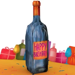 Lovepop Greeting Cards|Birthday|Vintage Wine Birthday Pop-Up Card