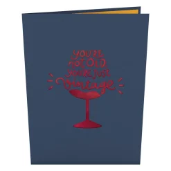 Lovepop Greeting Cards|Birthday|Vintage Wine Birthday Pop-Up Card