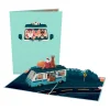 Lovepop Greeting Cards|Christmas 12/25|Wandering Santa Pop-Up Card
