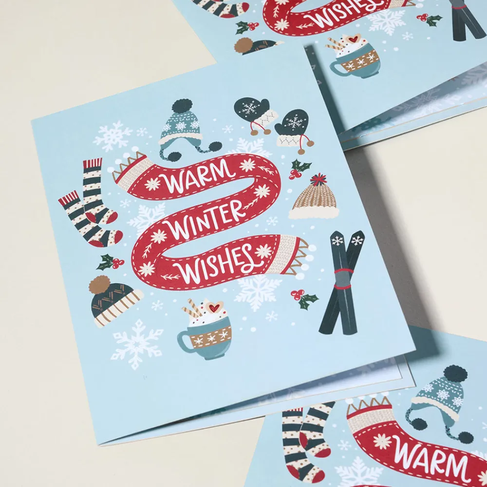 Lovepop Plushpop|Christmas 12/25|Warm Winter Wishes' Holiday Penguin Plushpop Card