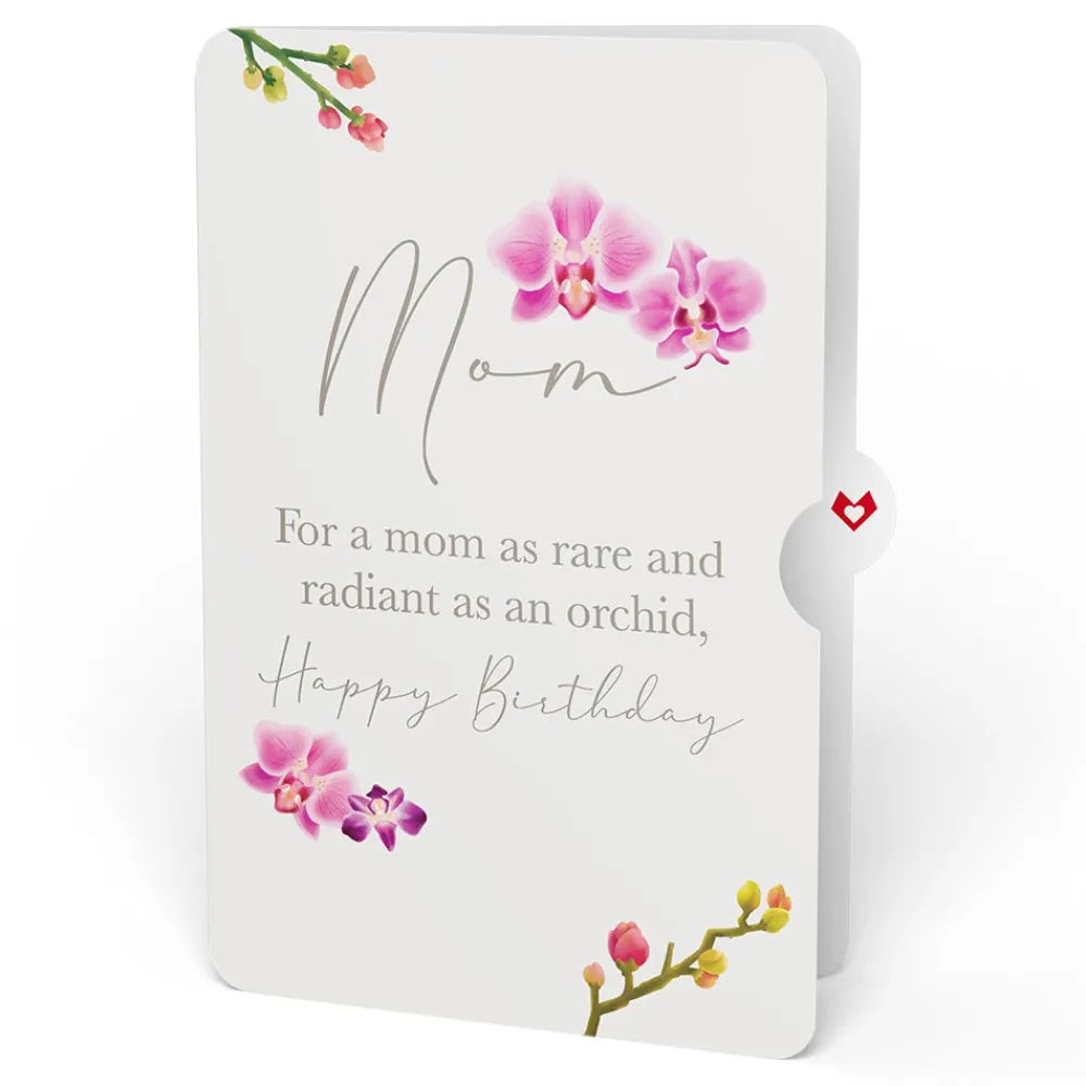 Lovepop Birthday|Mom|Watercolor Orchid Birthday Pop-Up Card and Sentiment Set for Mom