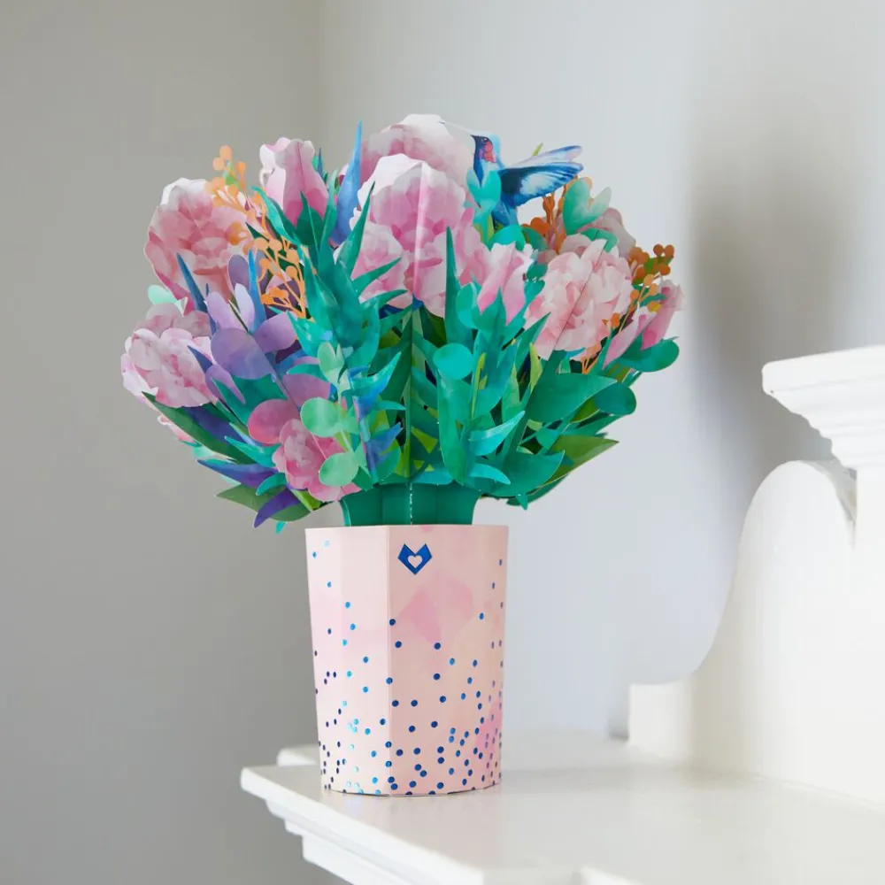 Lovepop Pop-Up Bouquets|Get Well|Watercolor Rose Bouquet