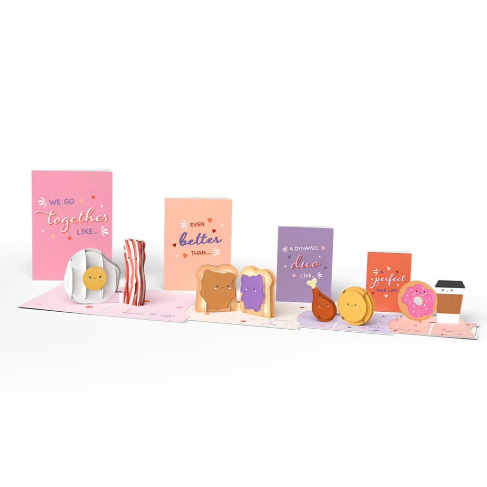 Lovepop Valentine'S Day 2/14|Her|We Go Together Like... Valentine's Day 4-in-1 Nesting Card