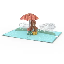 Lovepop Greeting Cards|Get Well|Weather Together Pop-Up Card