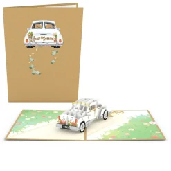 Lovepop Greeting Cards|Congratulations|Wedding Car Pop-Up Card