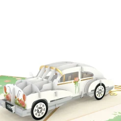 Lovepop Greeting Cards|Congratulations|Wedding Car Pop-Up Card