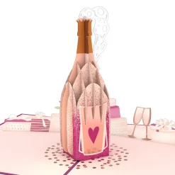 Lovepop Wedding|Wedding Champagne Pop-Up Card