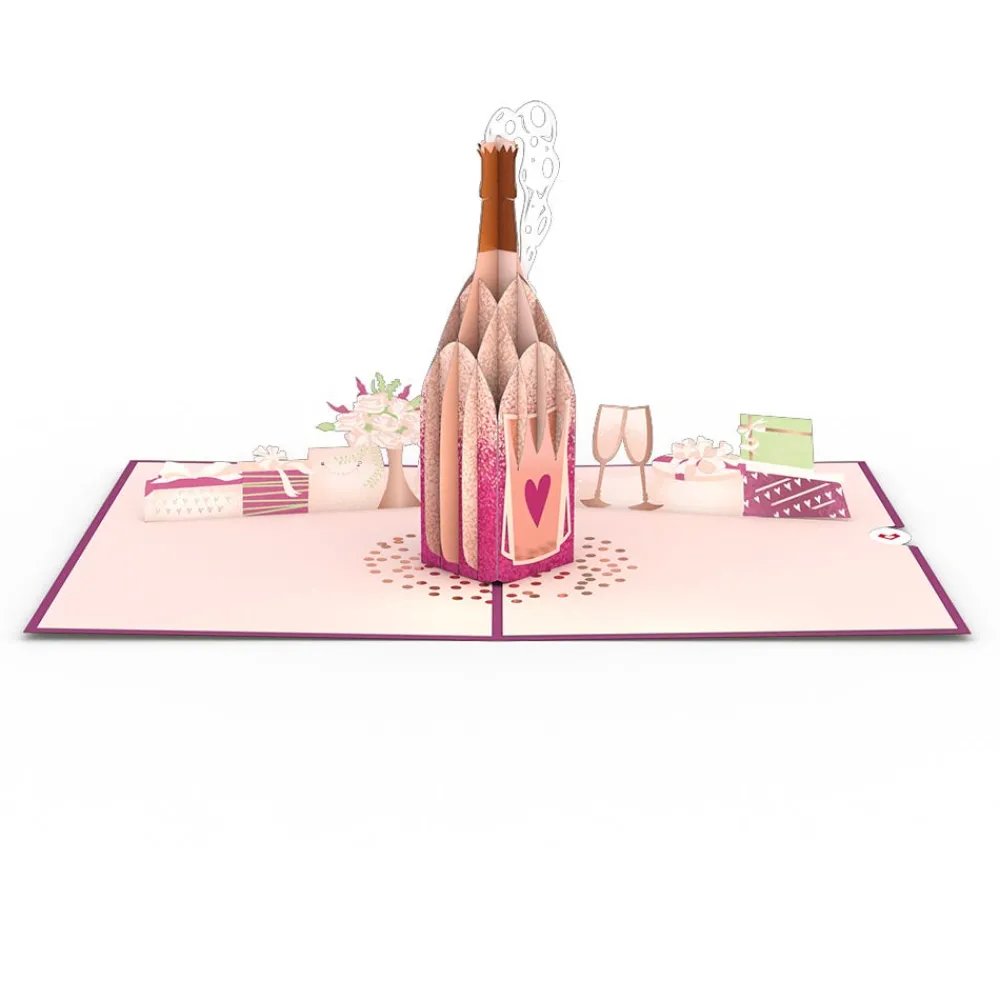 Lovepop Wedding|Wedding Champagne Pop-Up Card