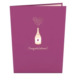 Lovepop Wedding|Wedding Champagne Pop-Up Card