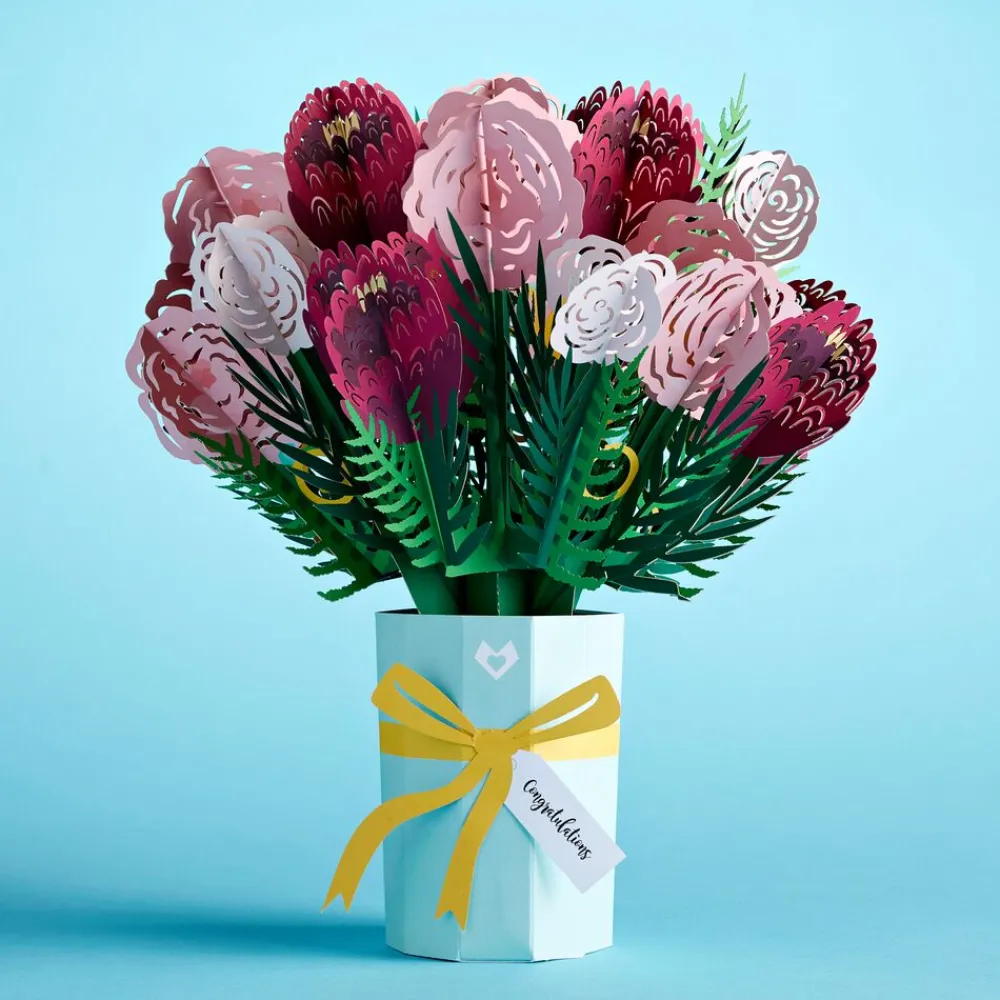 Lovepop Pop-Up Bouquets|Congratulations|Wedding Congratulations Bouquet